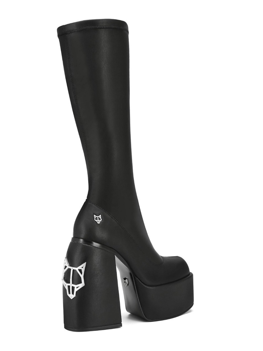 Naked Wolfe Spice Stretch Boots - black - size 7